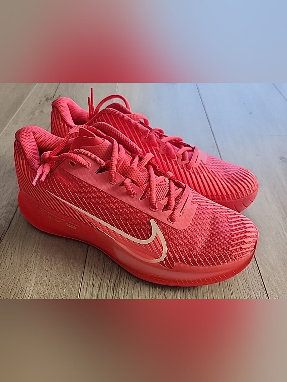 Nike Air Zoom Vapor 11 Tennis Shoes Pink Low-top Women 9.5